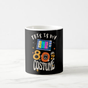 Das ist mein 80er-Kostüm mit Grunge-Effekt Kaffeetasse