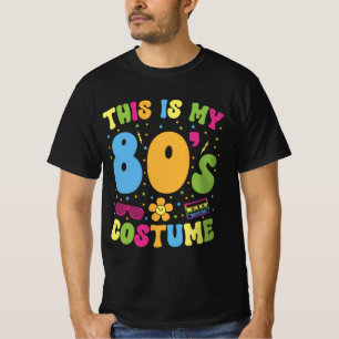 Das ist mein 80er Kostüm Retro 80er Party Geschenk T-Shirt