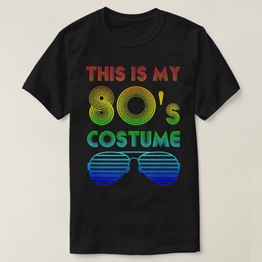 Das ist mein 80er-Kostüm T-Shirt (Design vorne)