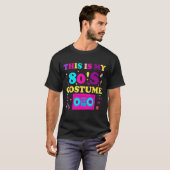 Das ist mein 80er Kostümoutfit Women Eighties R T-Shirt (Vorne ganz)