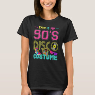 Das ist mein 90er Disco-Kostüm-Party Retro Music N T-Shirt