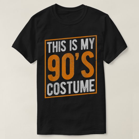 Das ist mein 90er-Kostüm Funny Halloween-Birt der  T-Shirt (Design vorne)