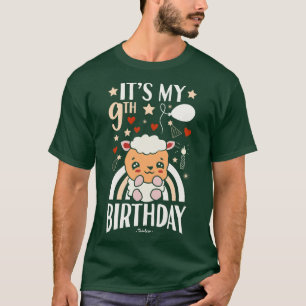 Das ist mein 9. Geburtstagsschaf T-Shirt