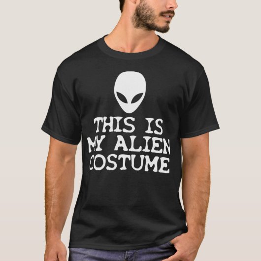 Das ist mein Alien-Kostüm T-Shirt (Vorderseite)