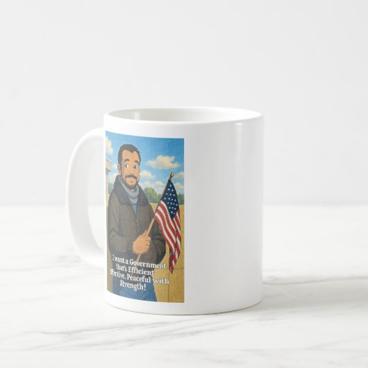 Das ist mein Amerika! Kaffeetasse (Vorderseite Links)
