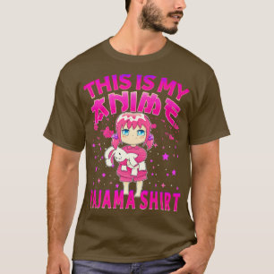 Das ist mein Anime Pajama Women Otaku Pajamas Girl T-Shirt