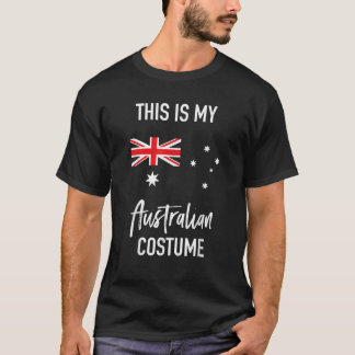 Das ist mein australisches Kostüm T-Shirt Funny Ha