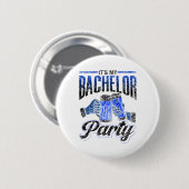 Das ist mein Bachelor Party Bride Groom Team 2 Button (Vorne & Hinten)