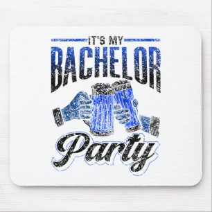 Das ist mein Bachelor Party Bride Groom Team 2 Mousepad