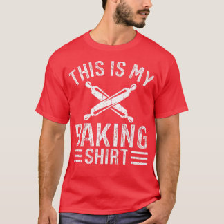 Das ist mein Backkuchen Funny Baker Crew Bake Lov T-Shirt