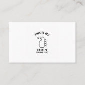 Das ist mein Bagpipe Visitenkarte (Vorderseite)