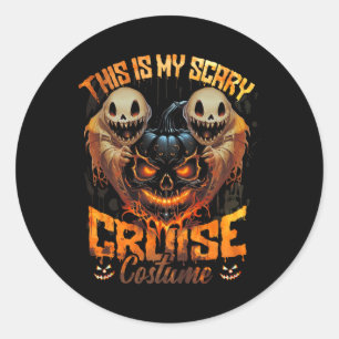 Das ist mein Beängstigender Cruise Costume Devil G Runder Aufkleber
