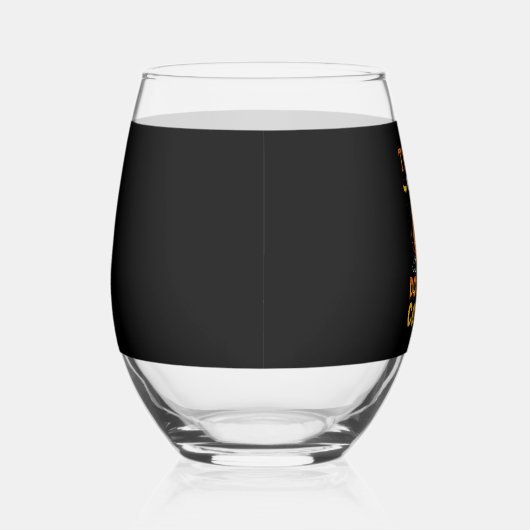 Das ist mein Beängstigender Mama-Kostüm Weinglas Ohne Stiel (Rechts)