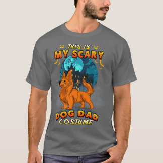 Das ist mein Beängstigender Vater Corgi Costume Fu T-Shirt