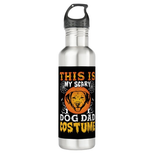 Das ist mein Beängstigender Vater Edelstahlflasche (Vorderseite)