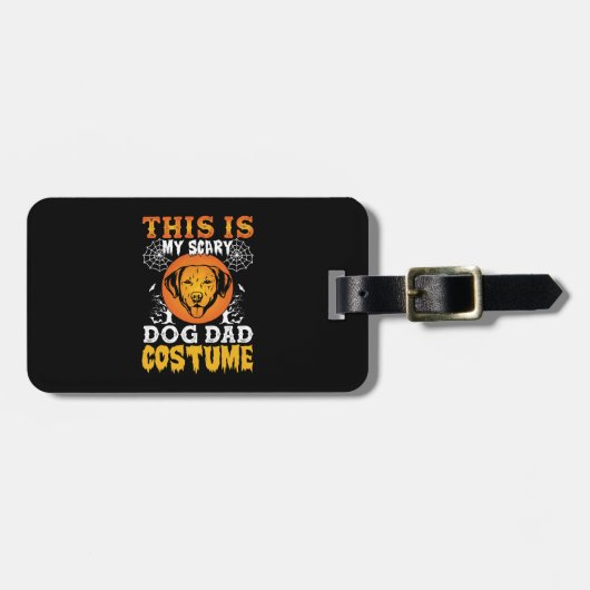 Das ist mein Beängstigender Vater Gepäckanhänger (Vorderseite horizontal)