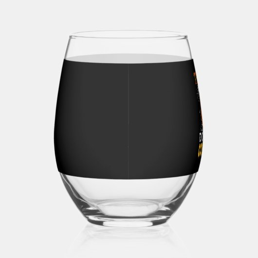 Das ist mein Beängstigender Vater Weinglas Ohne Stiel (Rechts)