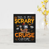 Das ist mein Beängstigendes Cruise Costume Hallowe Karte (Gelbe Blume)