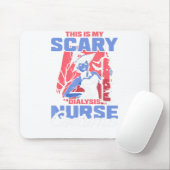 Das ist mein Beängstigendes Dialysis Nurse Costume Mousepad (Mit Mouse)