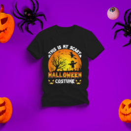 das ist mein beängstigendes Halloween-Kostüm T-Shirt