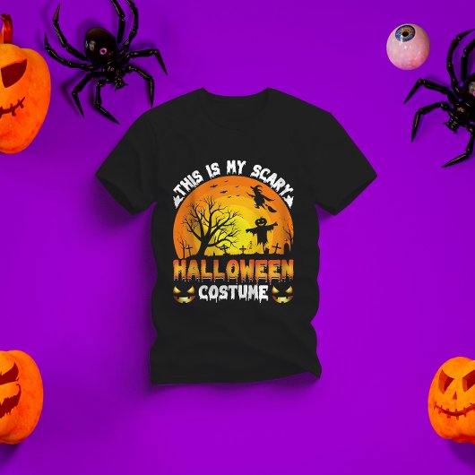 das ist mein beängstigendes Halloween-Kostüm T-Shirt