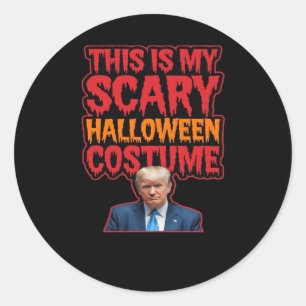 Das ist mein Beängstigendes Halloween-Kostümklassi Runder Aufkleber