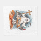 das ist mein beängstigendes Kostüm Fleecedecke (Vorderseite (Horizontal))