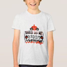 Das ist mein Beängstigendes Kostüm Tri-Blend Shirt