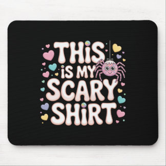 Das ist mein Beängstigendes Shirt Halloween Spider Mousepad