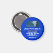 DAS IST MEIN BEFEHL MAGNET (Vorderseite/Rückseite)