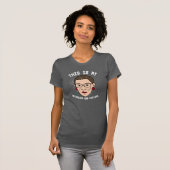 Das ist mein berühmtes RBG-Kostüm - weiß - Electi T-Shirt (Vorne ganz)