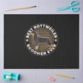 Das ist mein bester Rotweiler Seidenpapier (Basteln)
