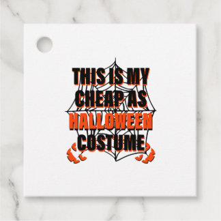 Das ist mein billiges Halloween-Kostüm - Halloween Geschenkanhänger