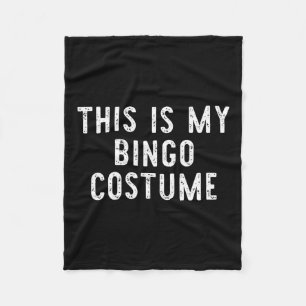 Das ist mein Bingo-Kostüm Halloween Funny Easy Kid Fleecedecke