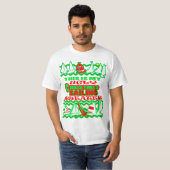 Das ist mein Boot Ugly Christmas Sailing Sweater T-Shirt (Vorne ganz)