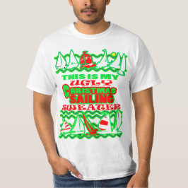 Das ist mein Boot Ugly Christmas Sailing Sweater T-Shirt