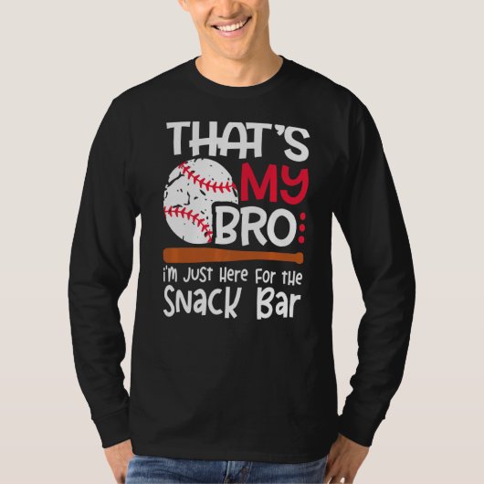 Das ist mein Bro, das ich nur für Snack Bar Brothe T-Shirt (Vorderseite)