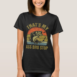 Das ist mein Bruder Stop - Lustiges Vintage-Angeln T-Shirt