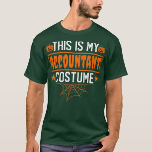 Das ist mein Buchhalterkostüm Funny Halloween Acco T-Shirt