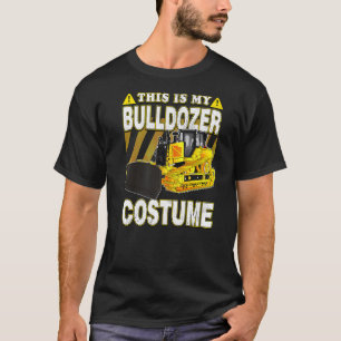 Das ist mein Bulldozer-Kostüm T-Shirt