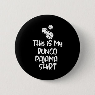 Das ist mein Bunco-Pyjama-Shirt für Frauen Männer Button