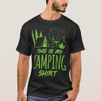 Das ist mein Camping Camper-Geschenk T-Shirt