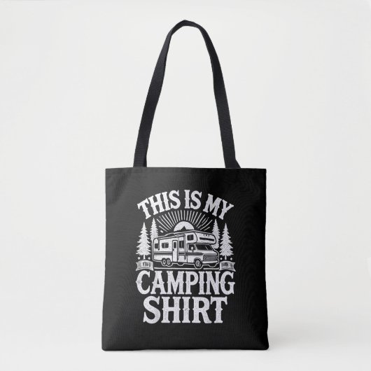 Das ist mein Camping lustiger Camper Tasche (Vorderseite)