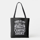 Das ist mein Camping lustiger Camper Tasche (Rückseite)