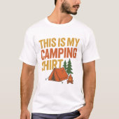 Das ist mein Camping Shirt (Vorderseite)