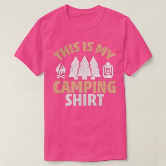 Das ist mein Camping Shirt Essential (Design vorne)