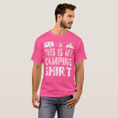 Das ist mein Camping Shirt Funny Camper Geschenk (Vorne ganz)