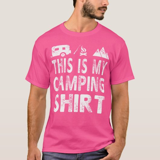 Das ist mein Camping Shirt Funny Camper Geschenk (Vorderseite)