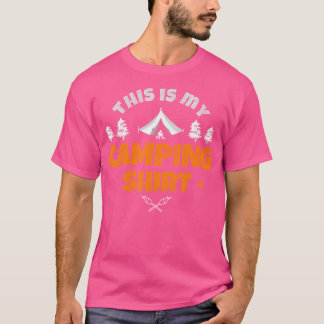 Das ist mein Camping Shirt Männer Frauen Kinder Ca