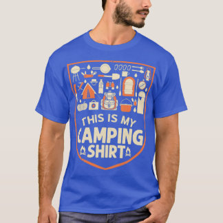 Das ist mein Camping Sommerlager im Freien T-Shirt
